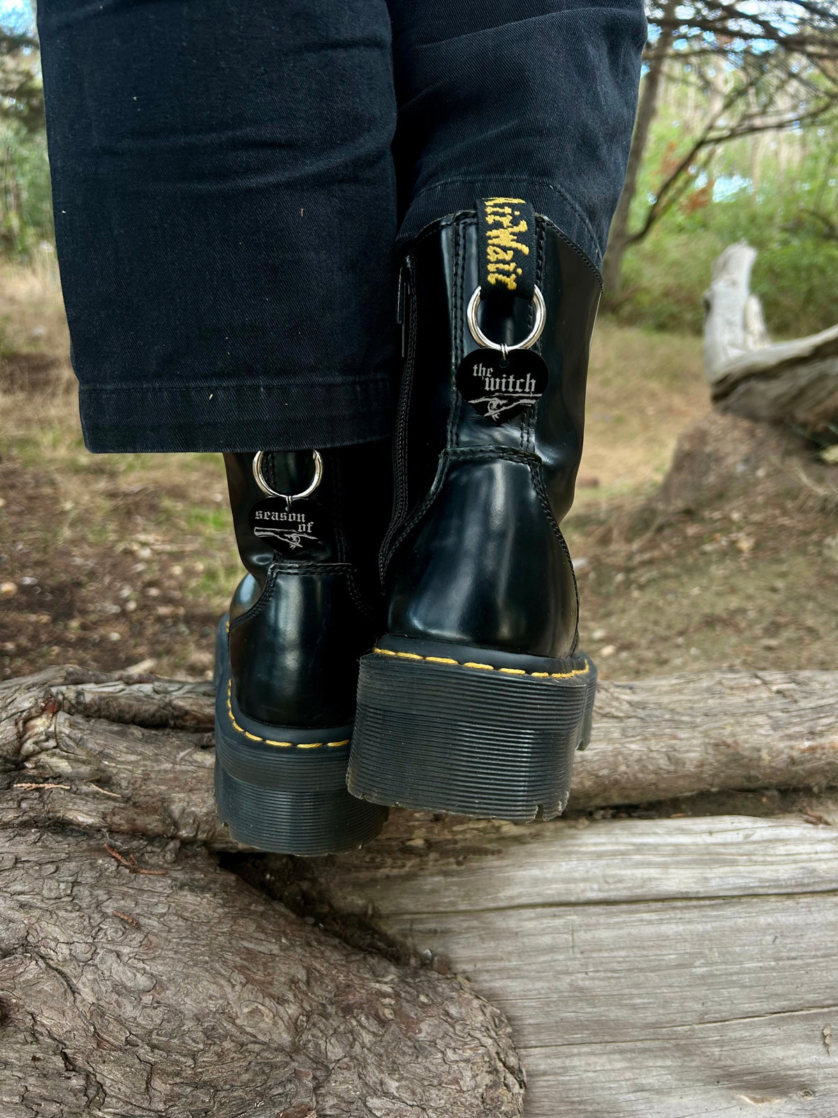 Witch Season dr marten charms.