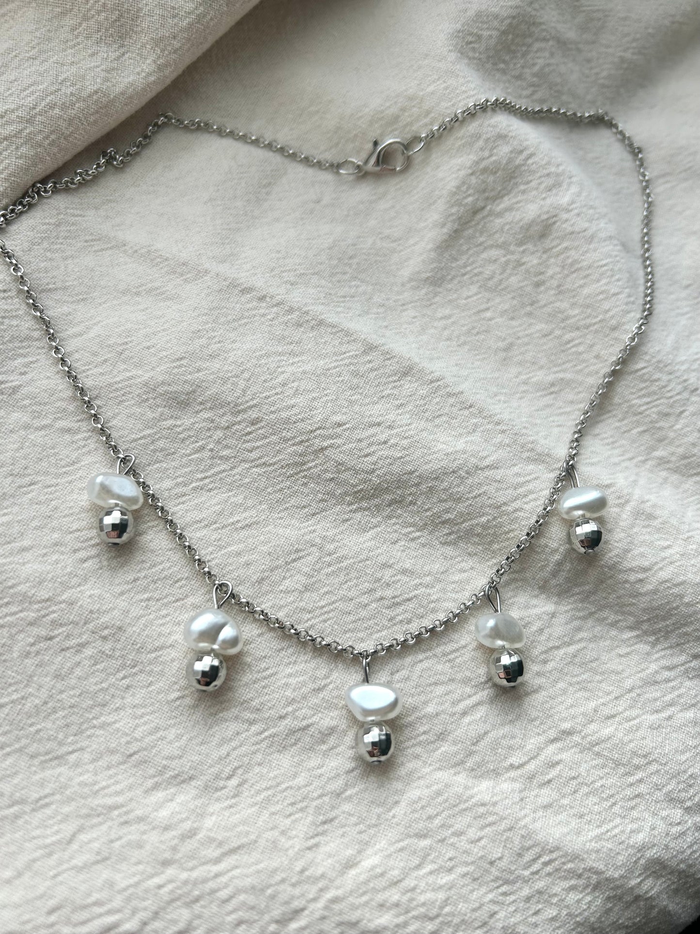 Disco all the time necklace