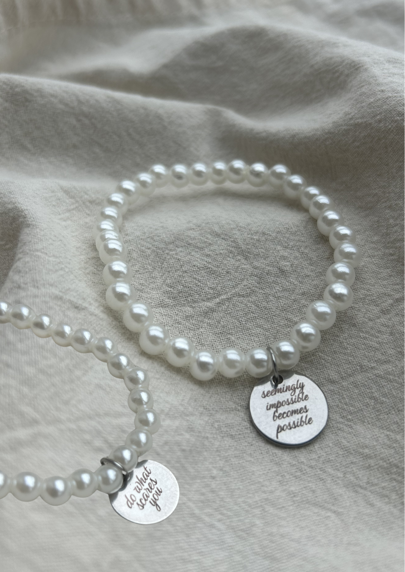 Do what scares you bracelet