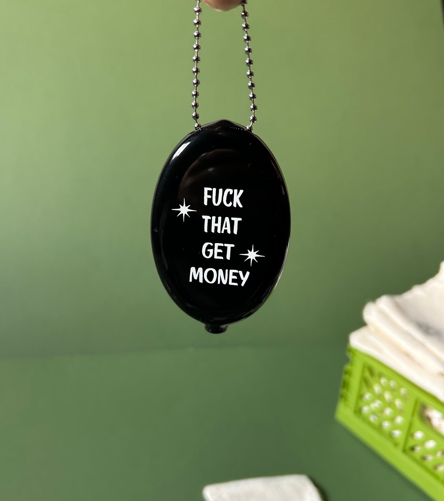 GET MONEY coin purse