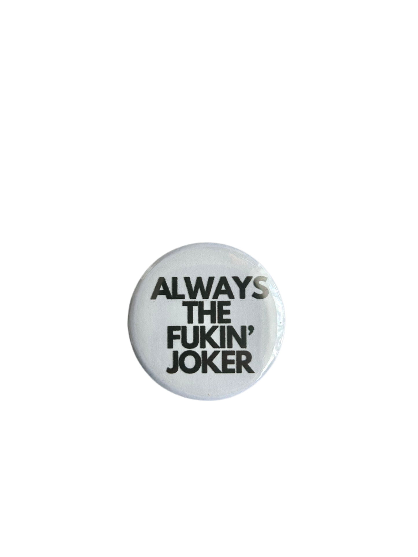 joker pin badge