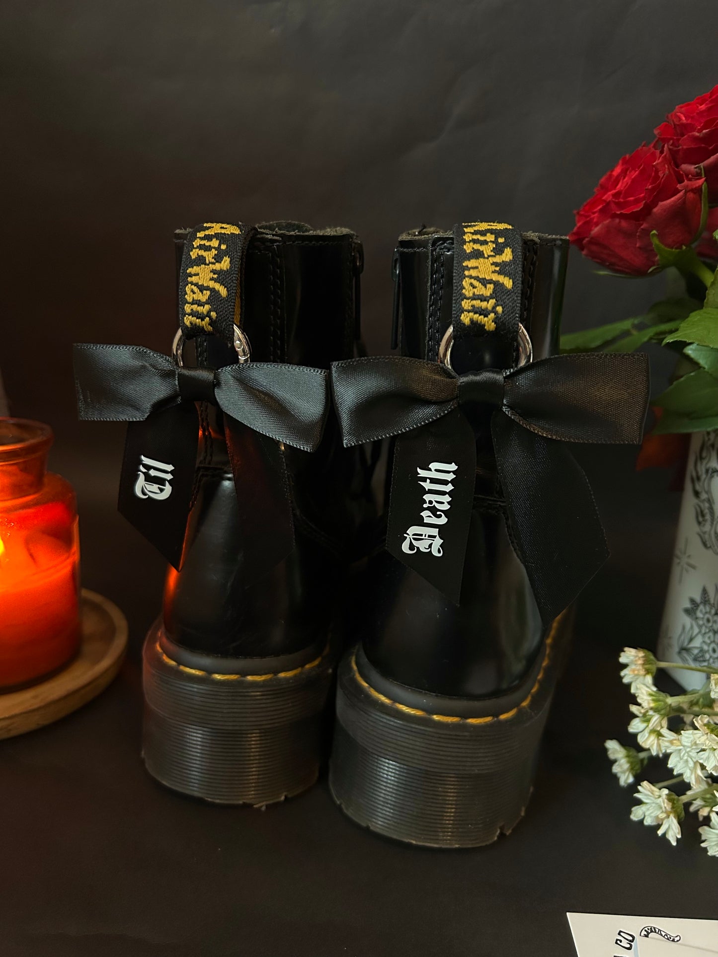 Til death boot charms