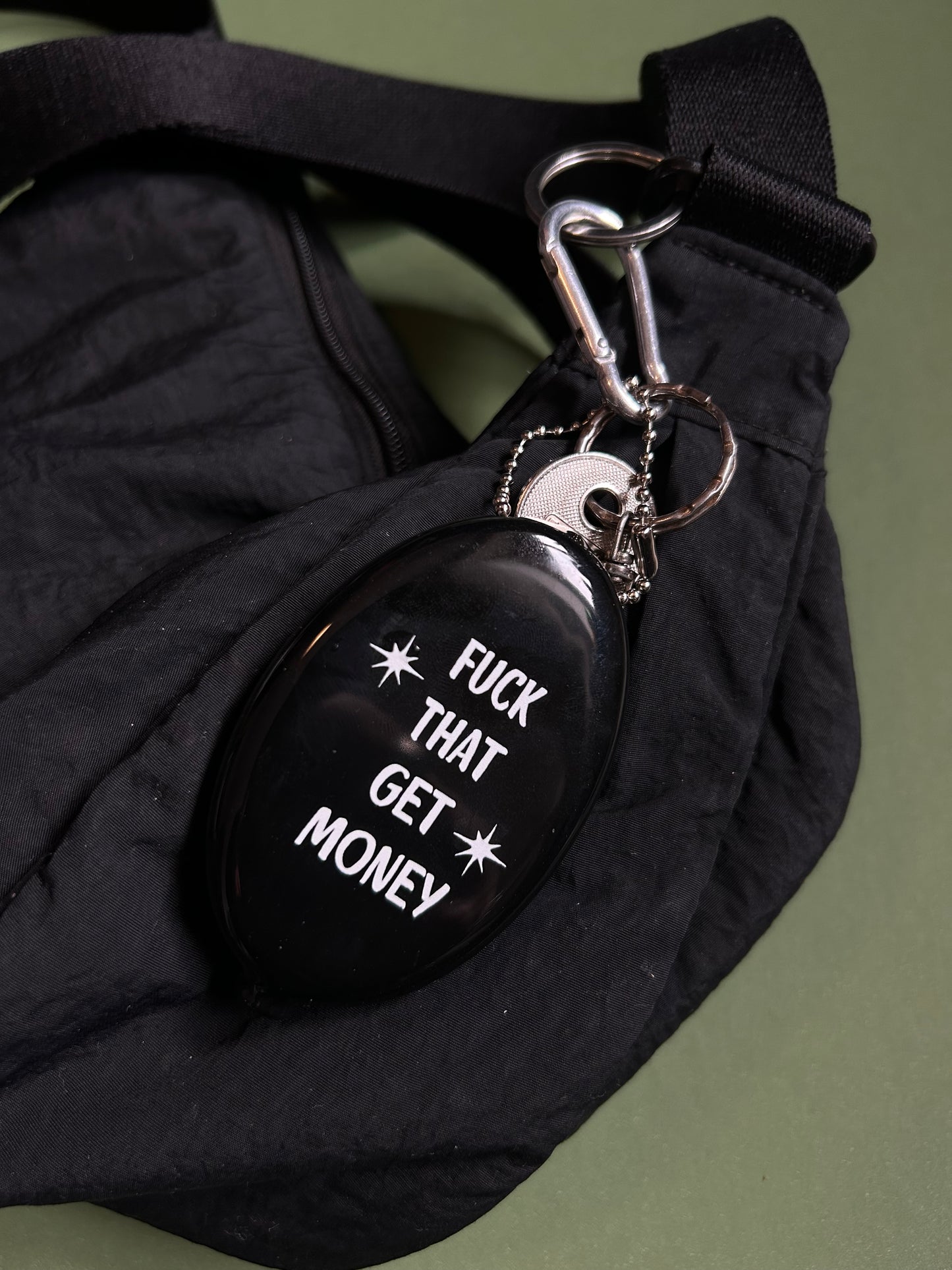 GET MONEY coin purse