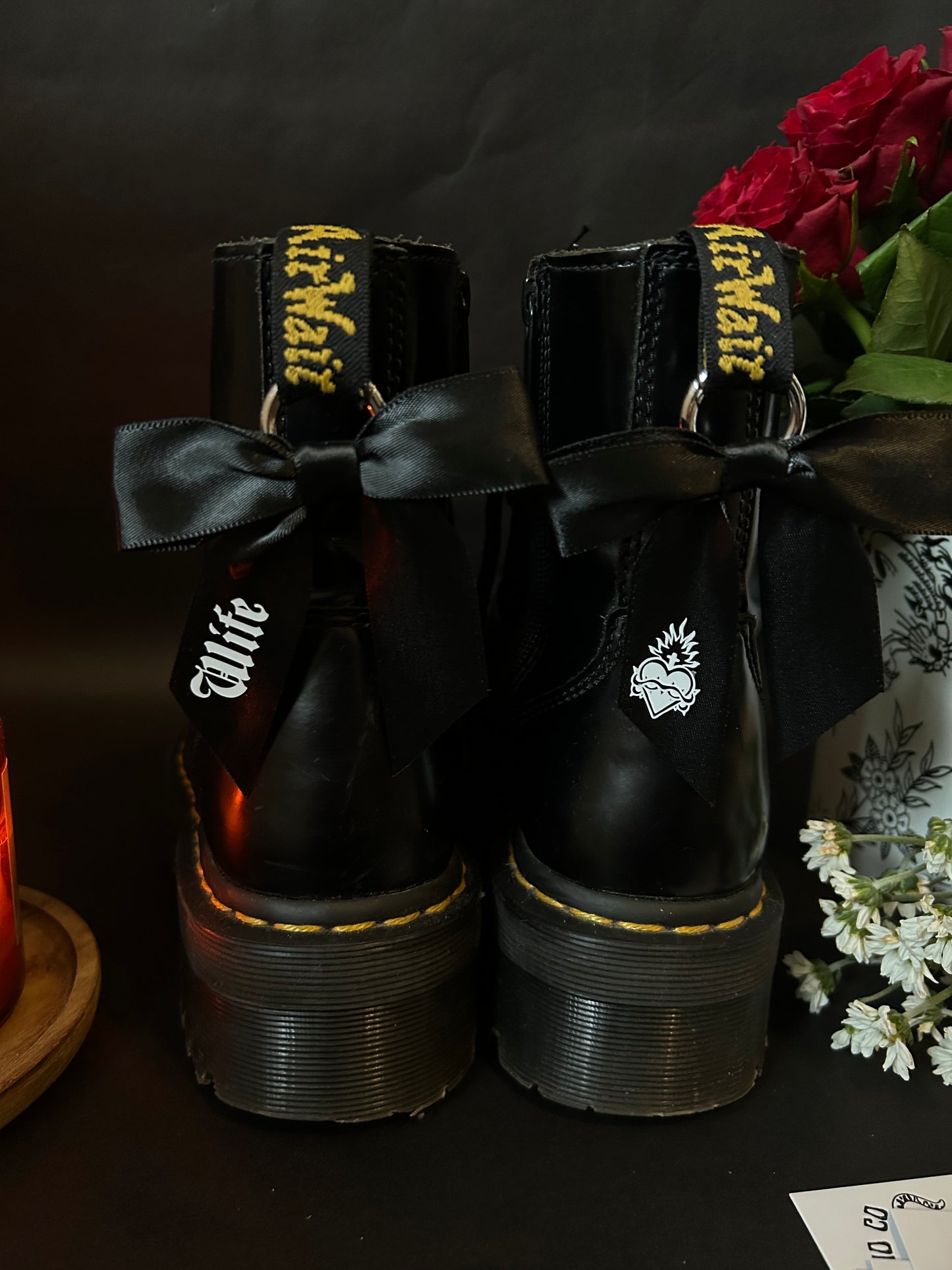 Wife boot charms