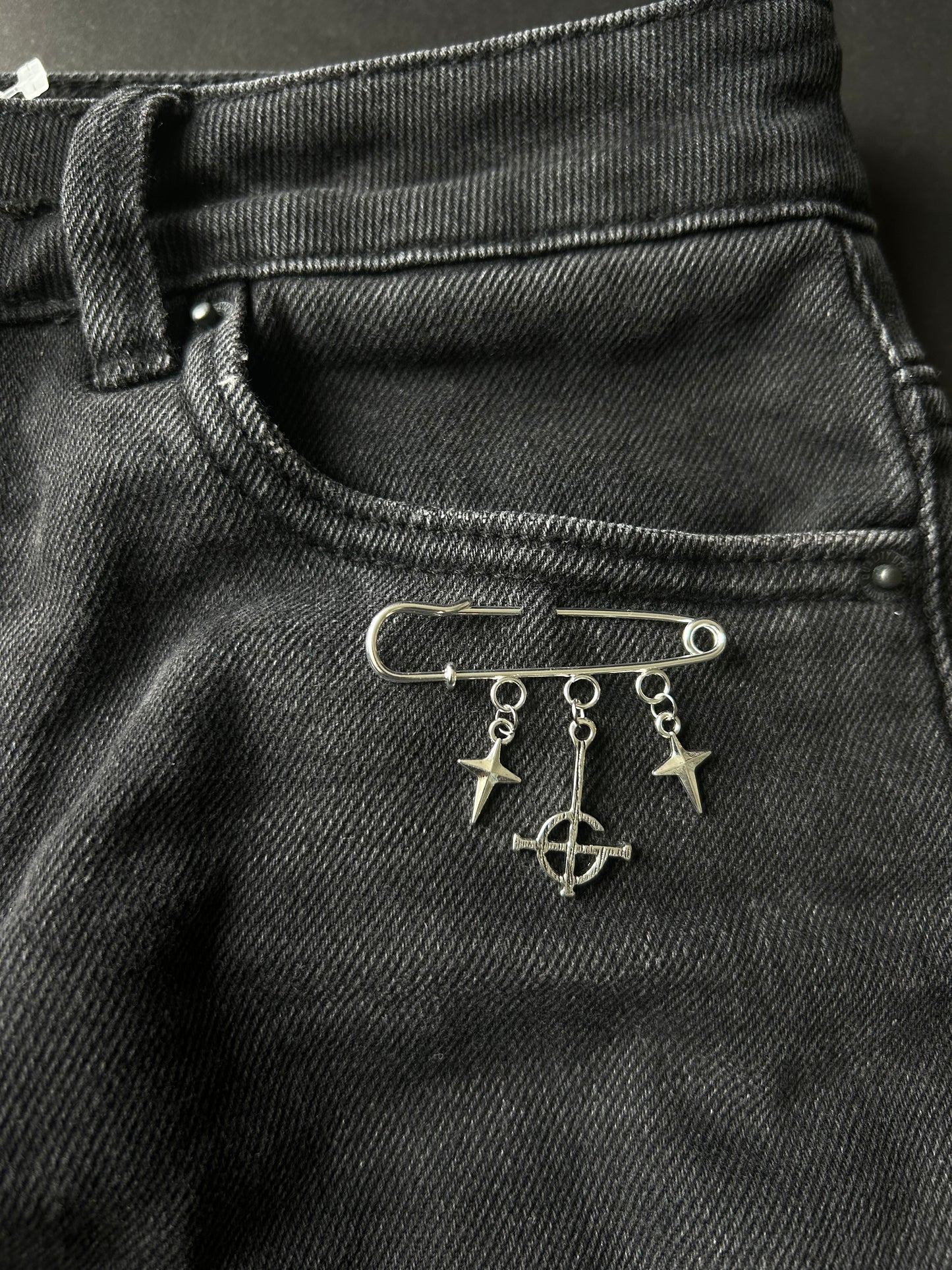grucifix safety pin