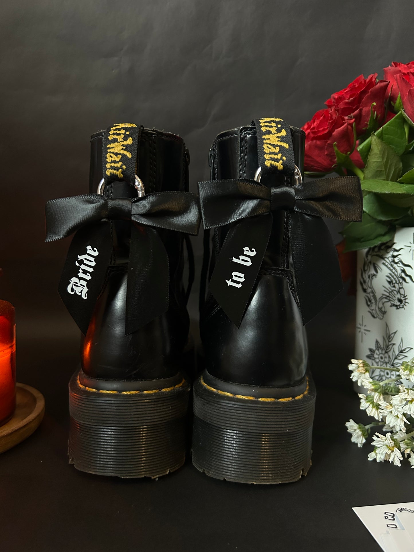Bride boot charms