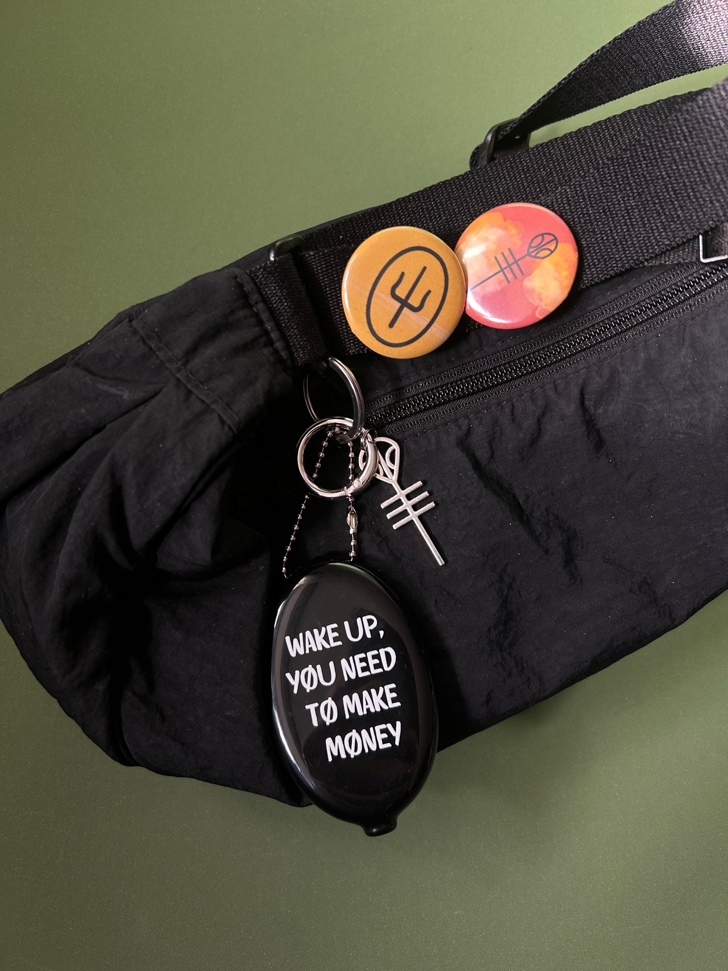 NEED TO MAKE MONEY coin purse