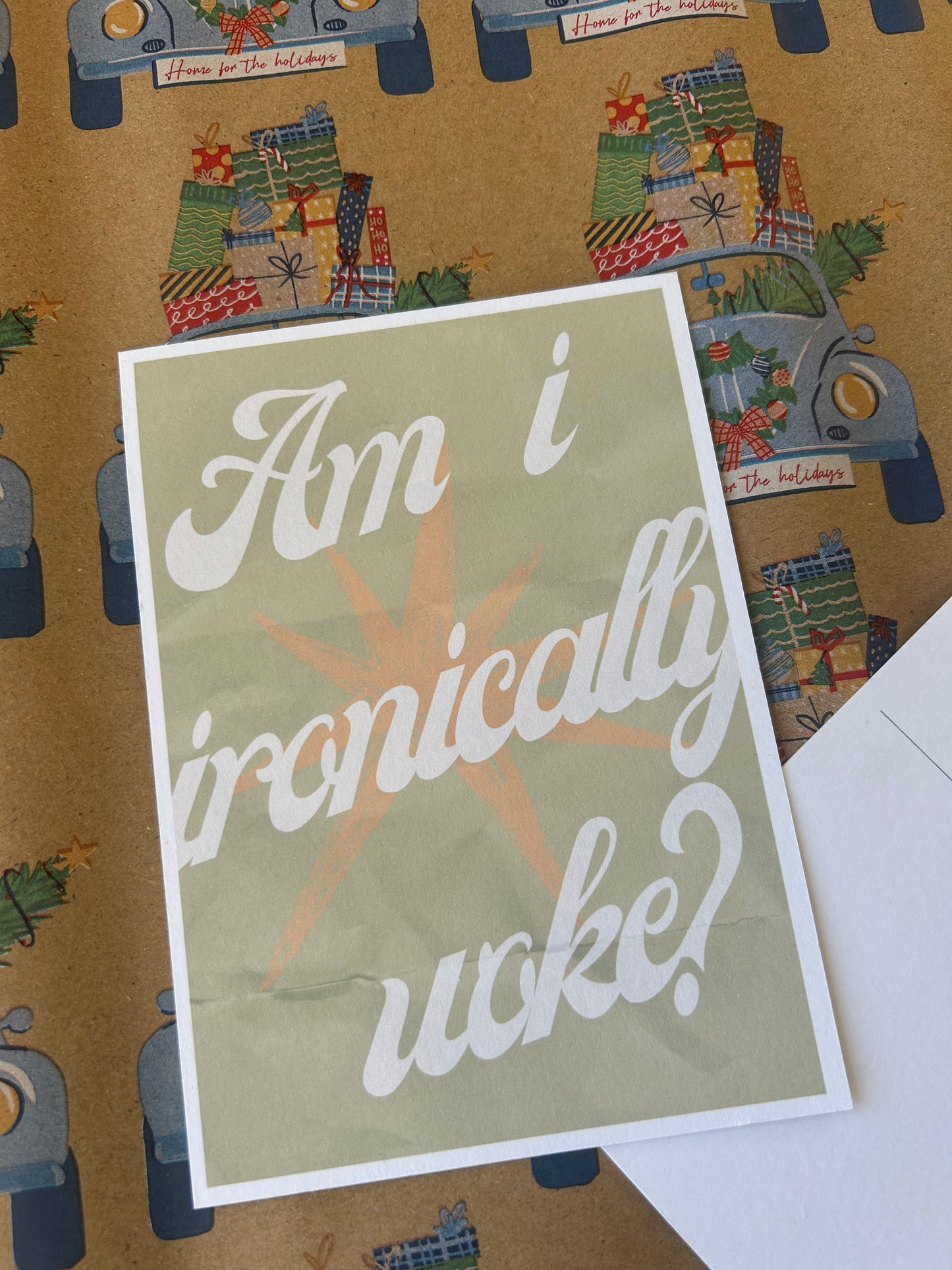 Woke Postcard