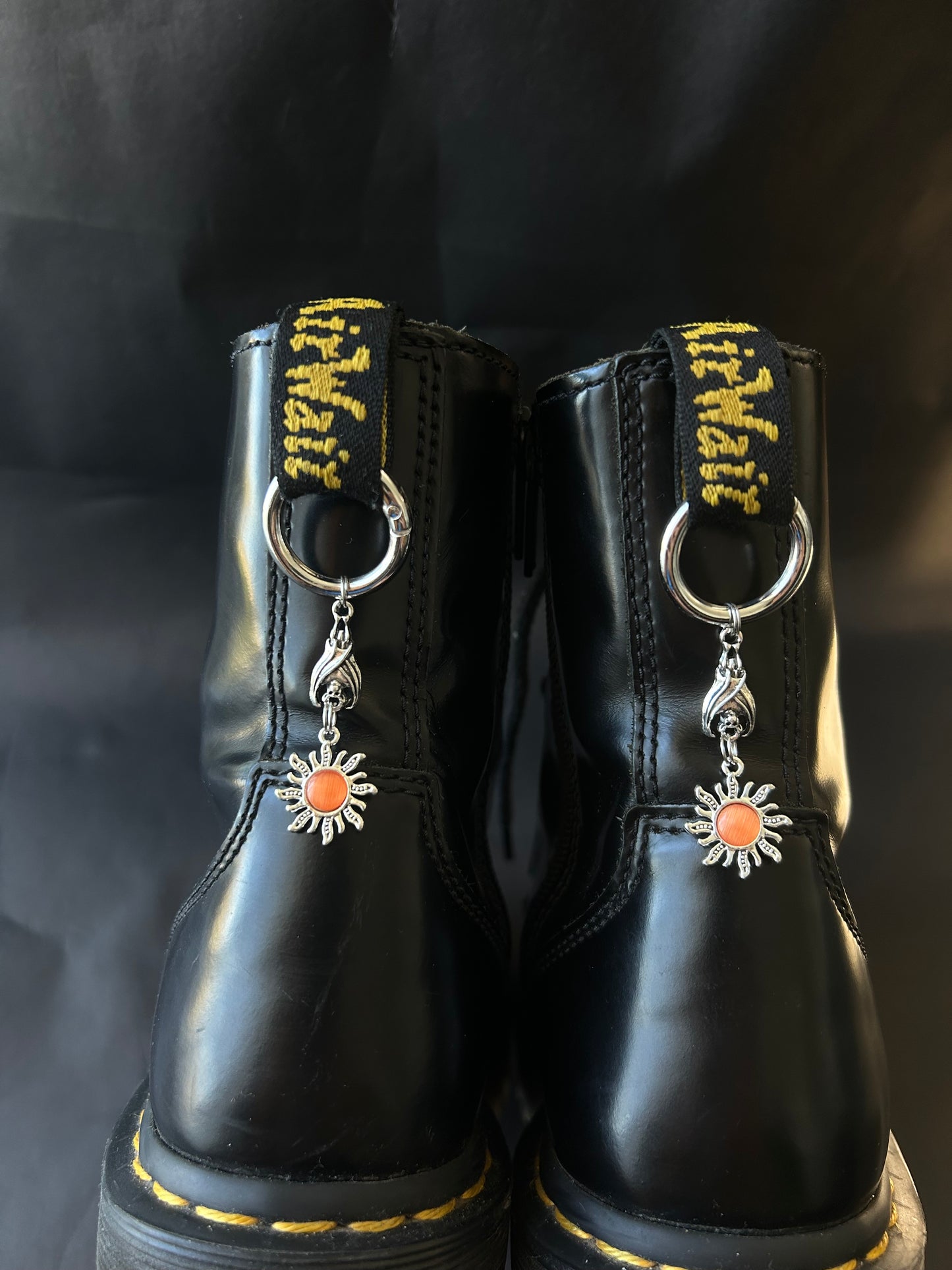 Bat boot charms