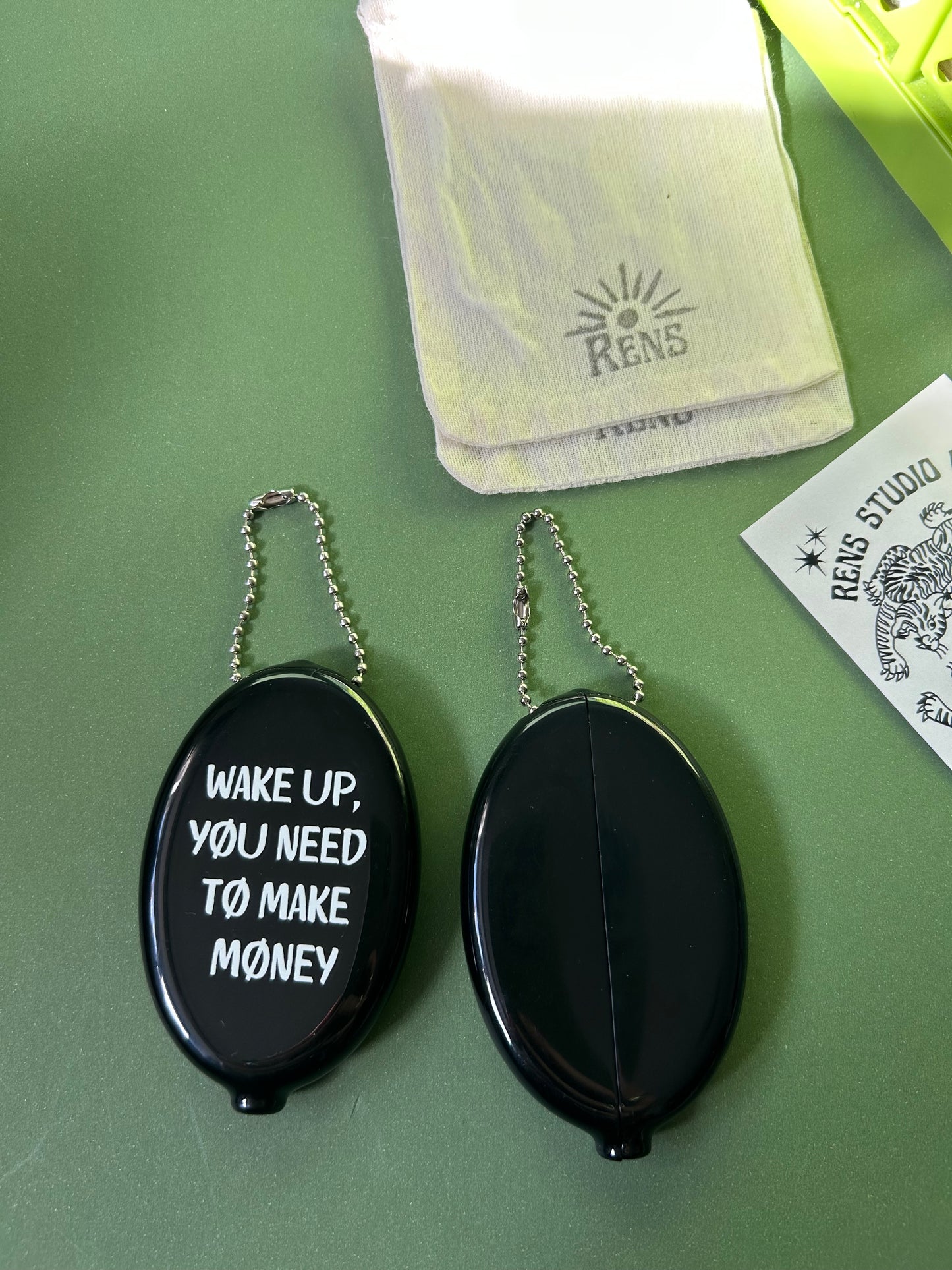 NEED TO MAKE MONEY coin purse