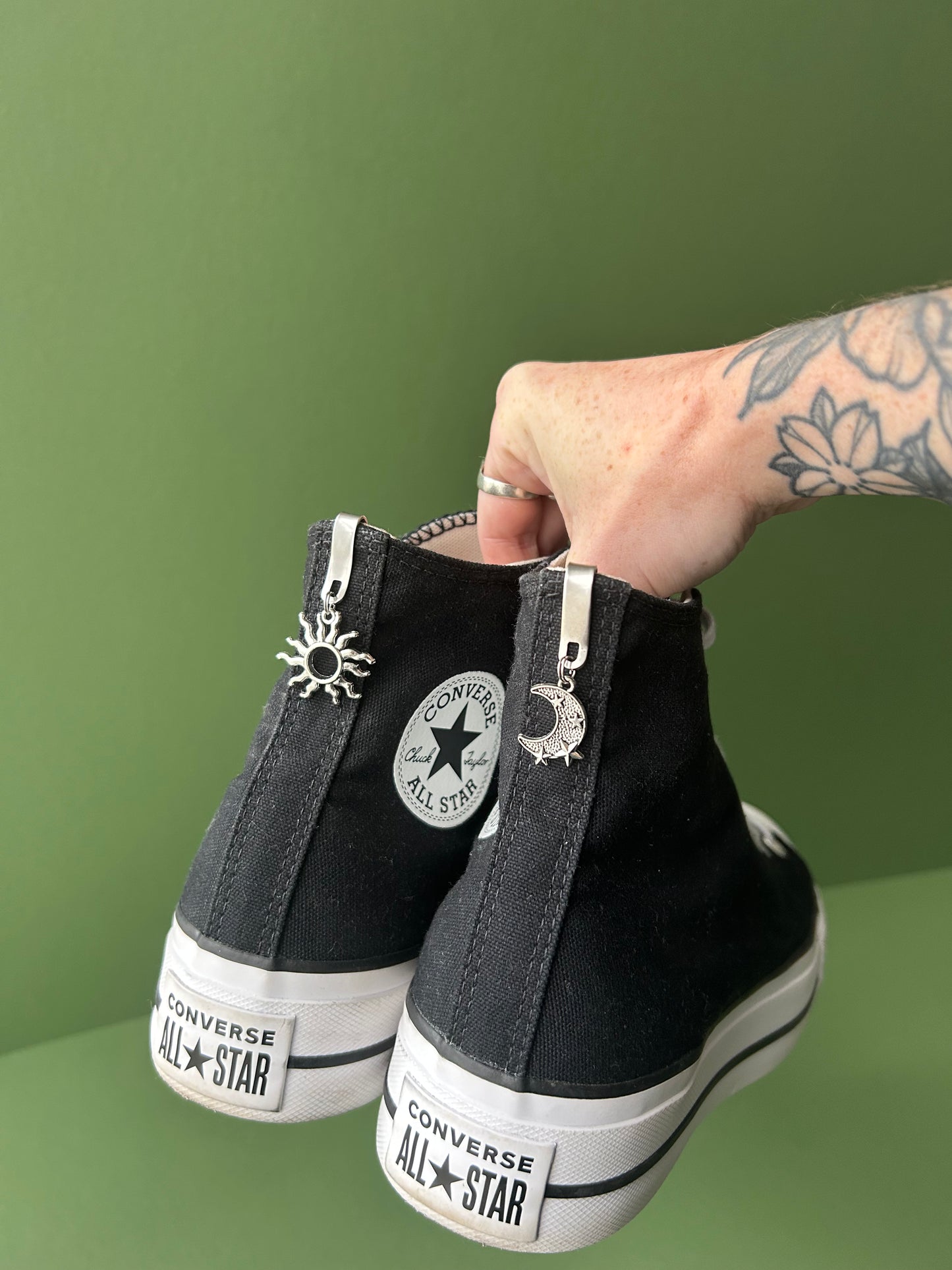 Marauders / Sun and Moon t hi top shoe charms