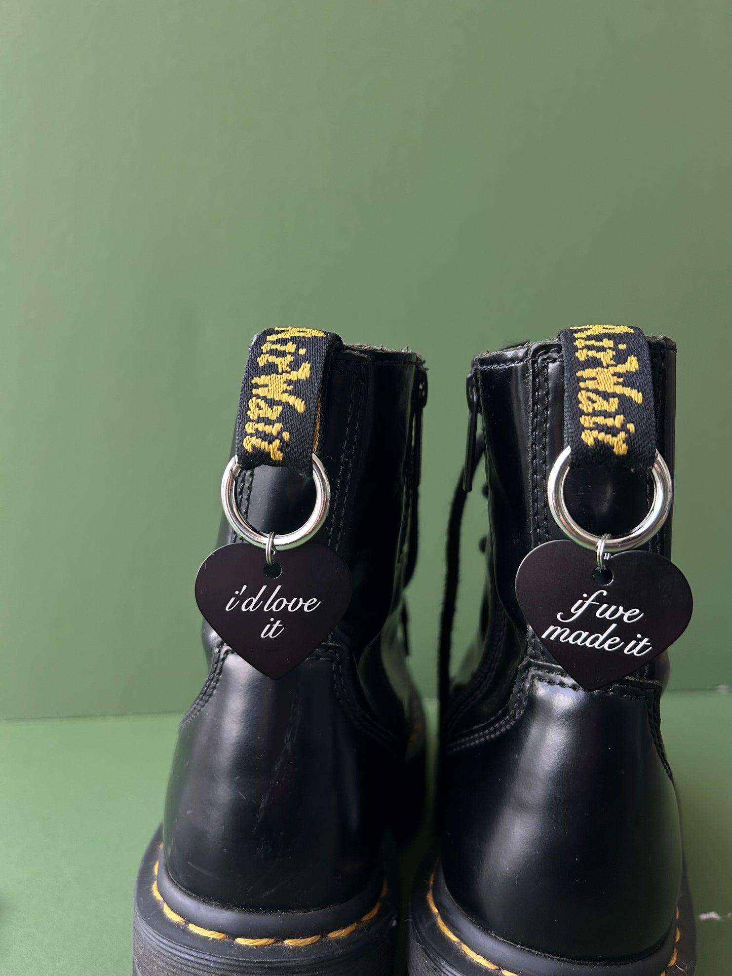 Made it boot charms