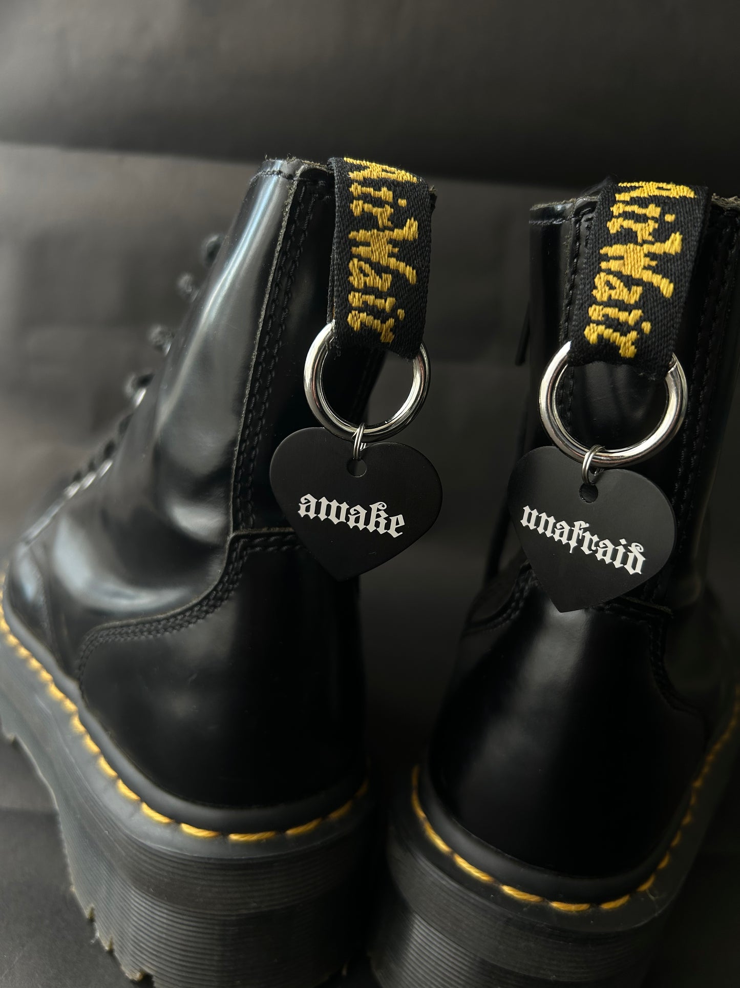 Awake Boot charms