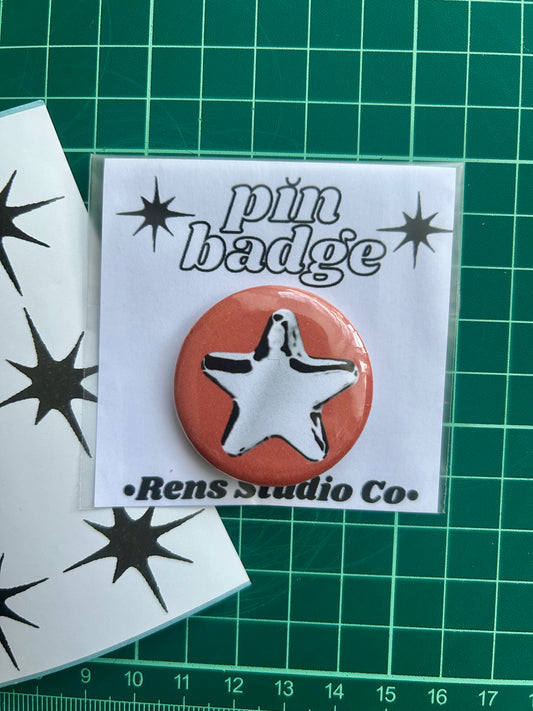 star pin badge