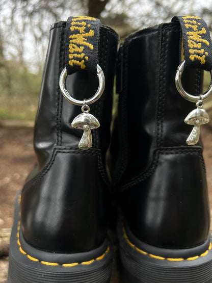 mushroom boot charms