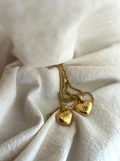 PRE ORDER Gold give yourself a try necklace