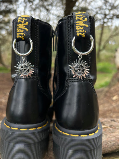 supernatural boot charms