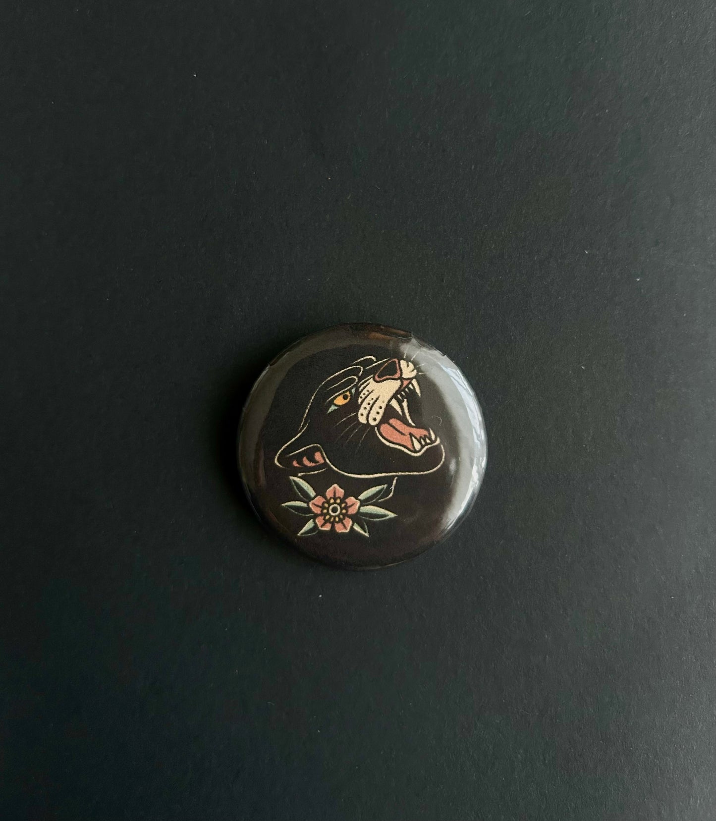 panther pin badge