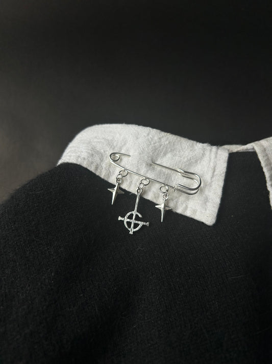 grucifix safety pin