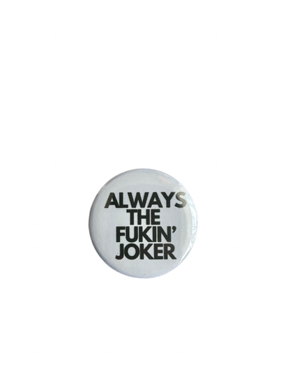 joker pin badge