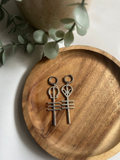 Skeleton earrings