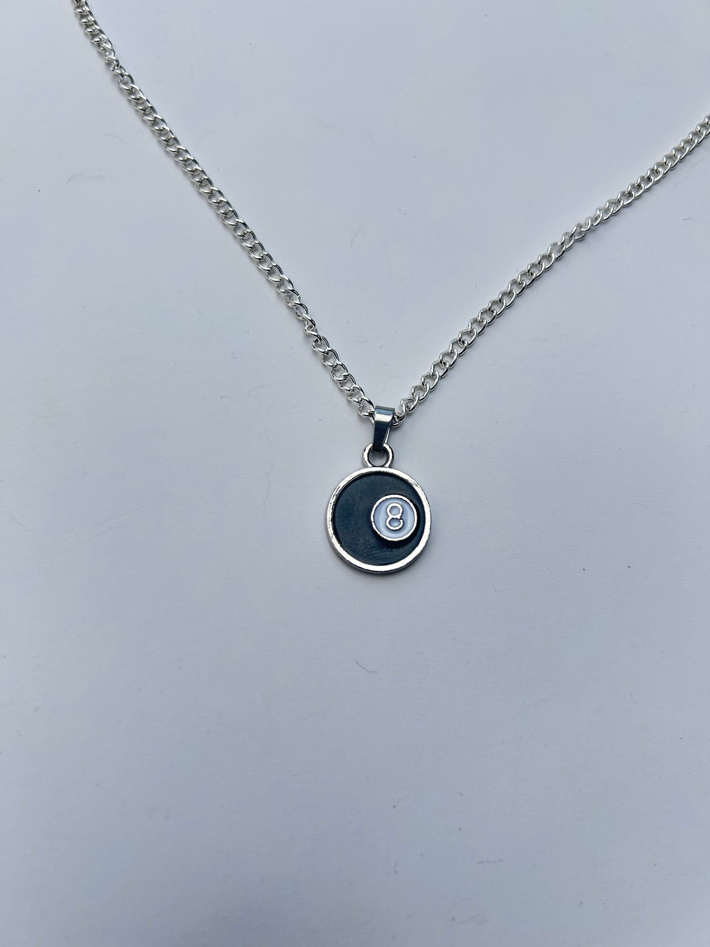 8 ball necklace