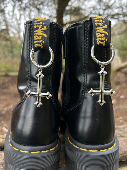 blood cross boot charms