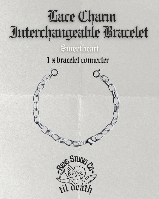 Sweetheart Bracelet Connecter for Lace charms