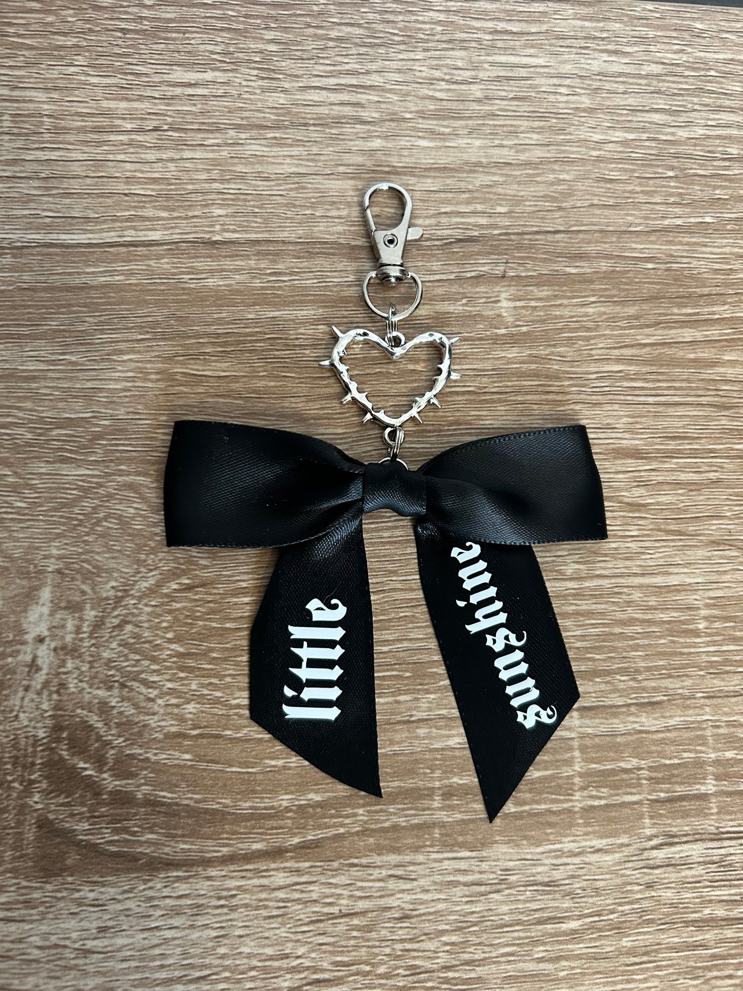 Sunshine heart keyring