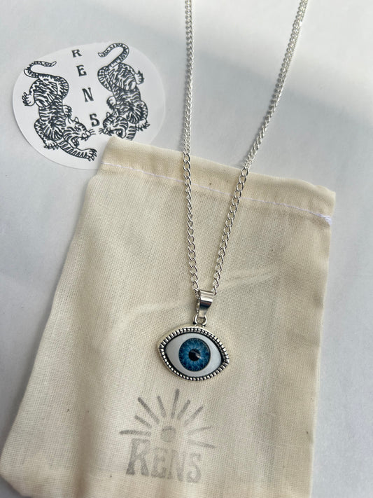 Eye necklace | blue eye