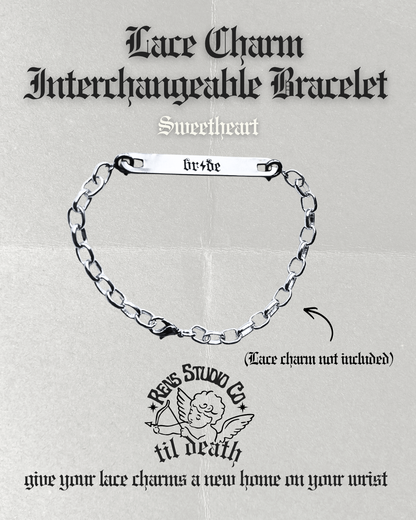 Sweetheart Bracelet Connecter for Lace charms