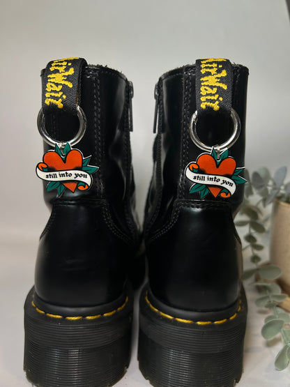 Still into you boot charms