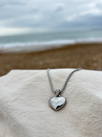 PRE ORDER give yourself a try necklace