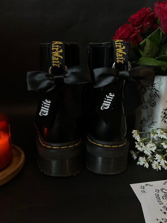 Wife boot charms