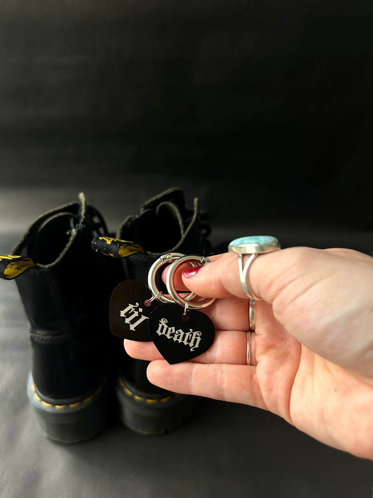 Til Death boot charms