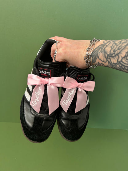 Pink Together Trainer bows