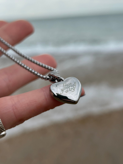 PRE ORDER give yourself a try necklace