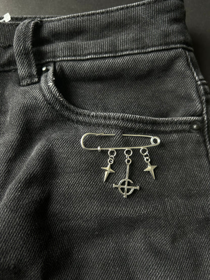 grucifix safety pin