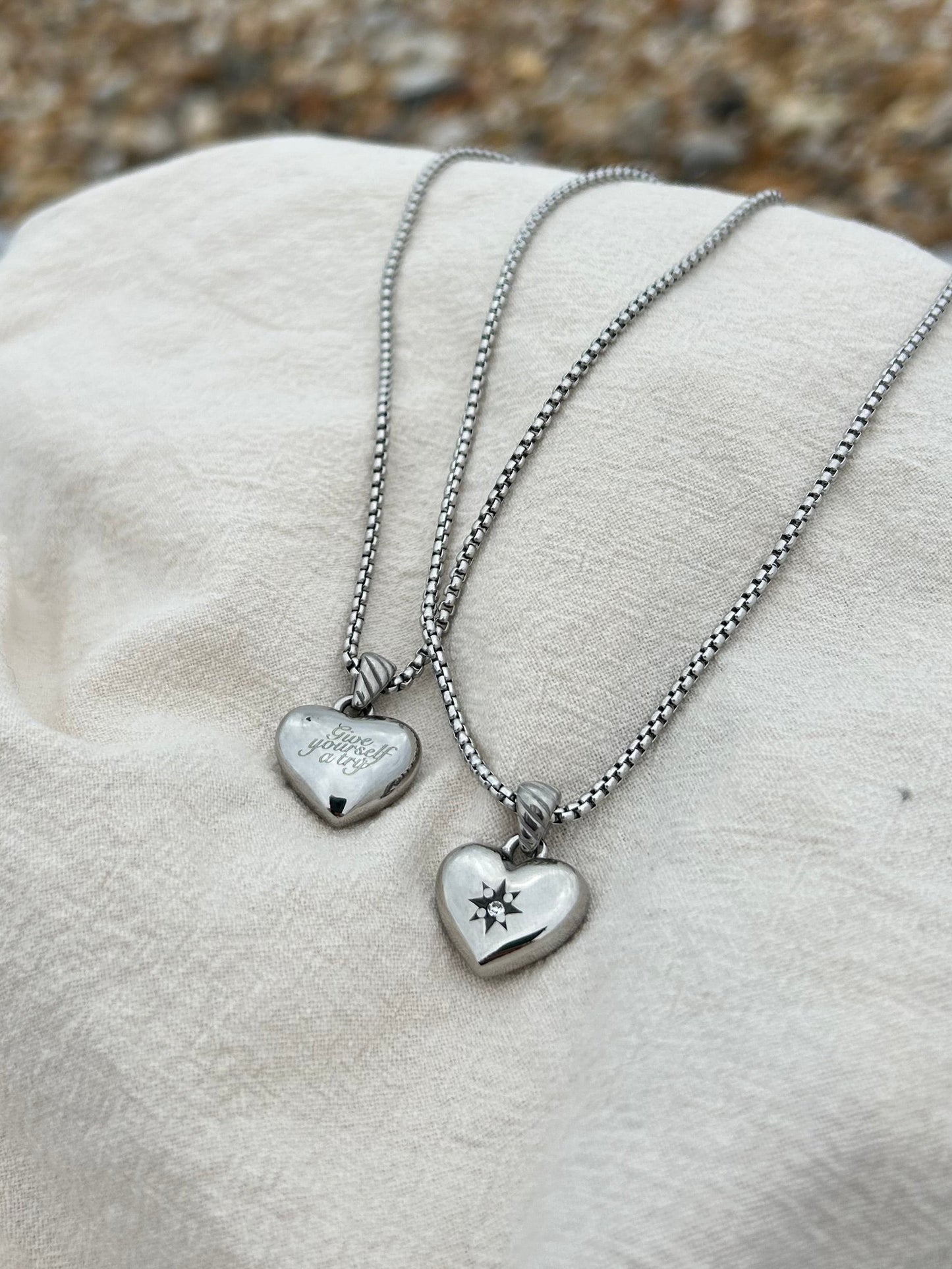 PRE ORDER give yourself a try necklace