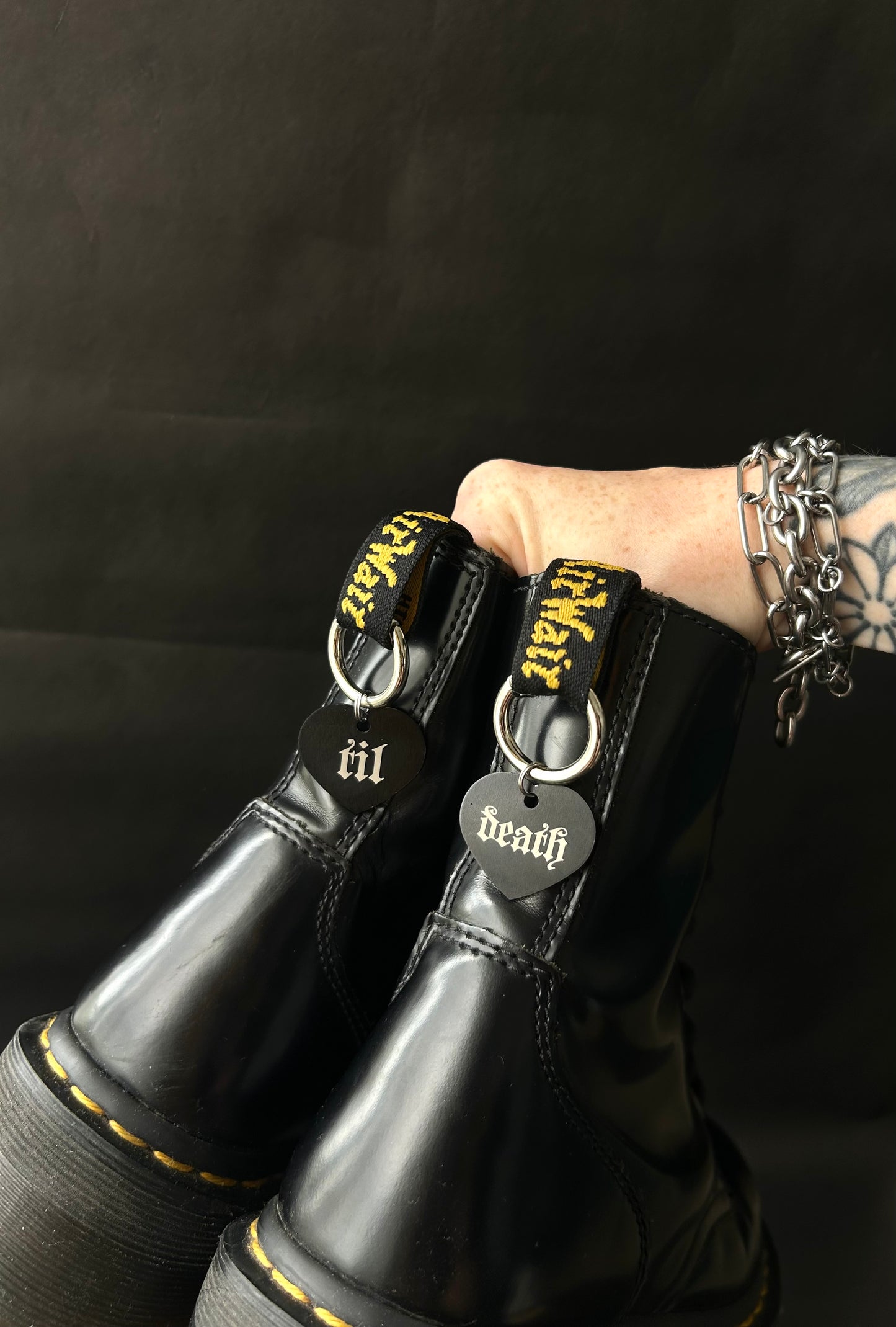 Til Death boot charms