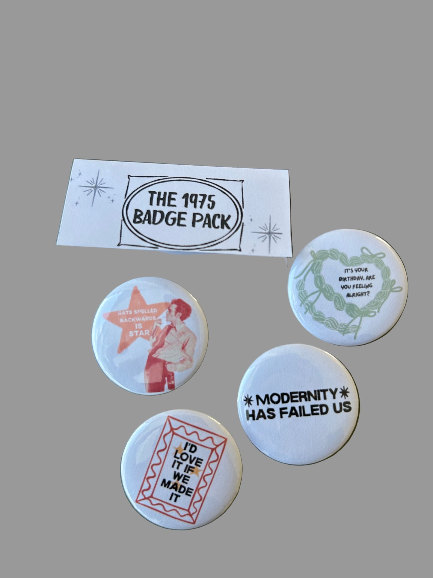 Badge pack modernity
