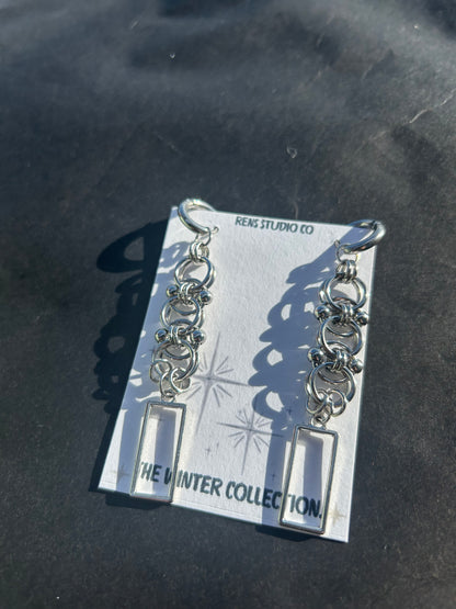 the box bull ring earrings