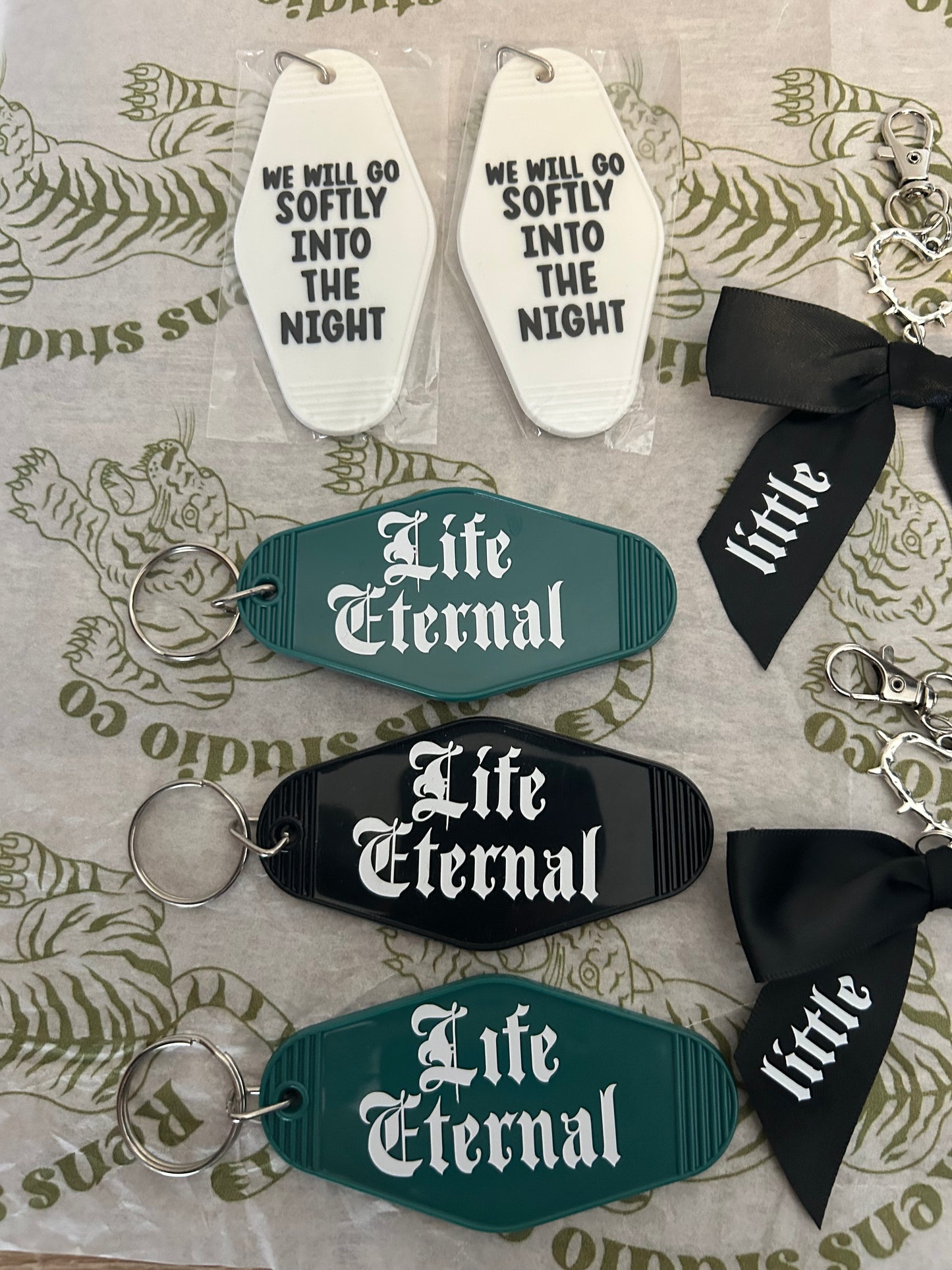 motel keyring