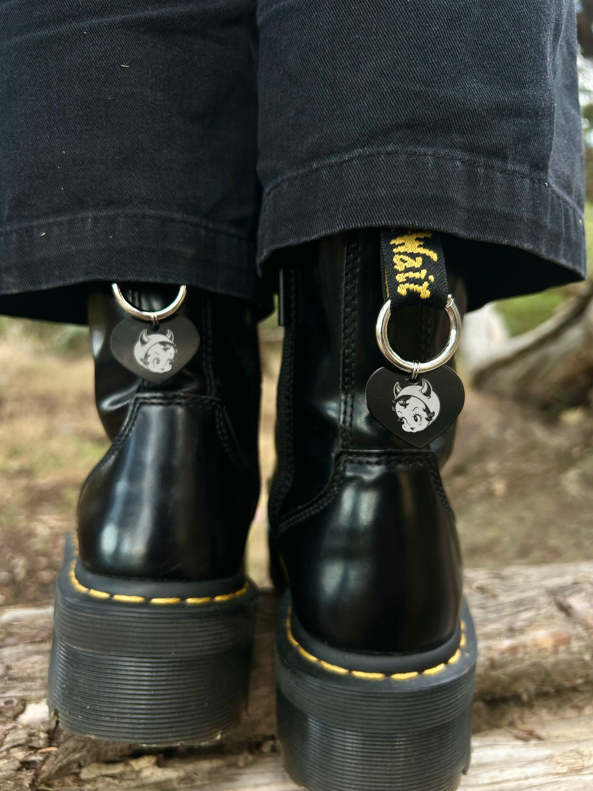 little devil dr marten charms.