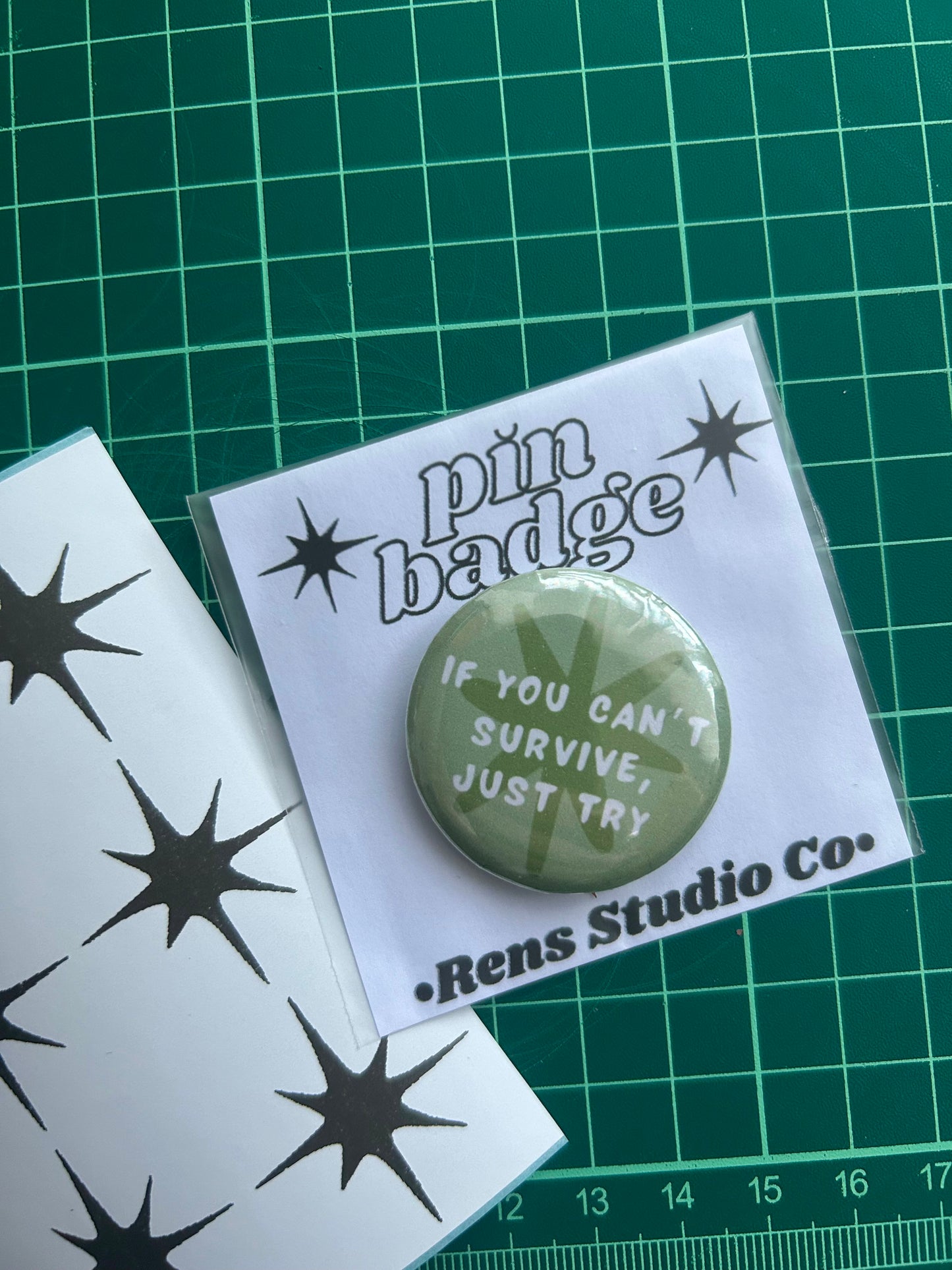 just try pin badge