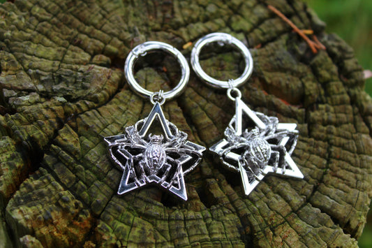 Star spider boot charms