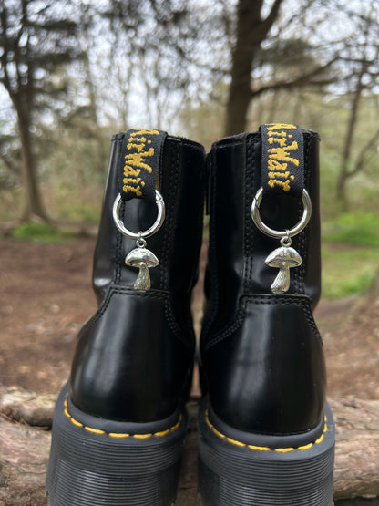 mushroom boot charms