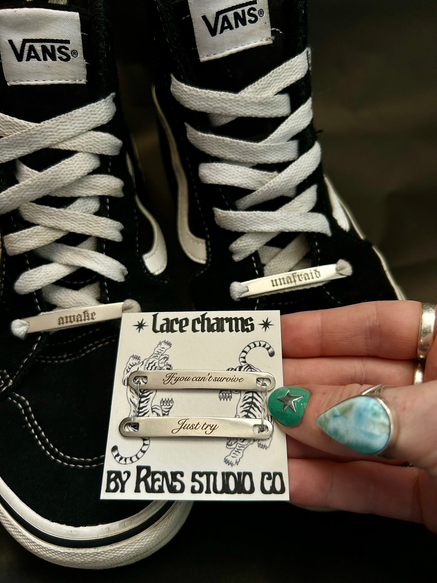 Just try  lace charms