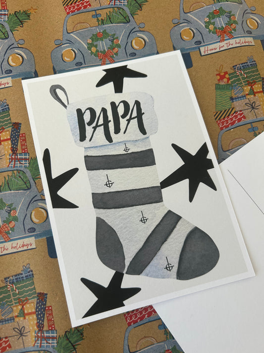 Papa postcard