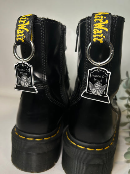 Loves the death boot charms